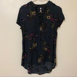 Bohme dark blue blouse